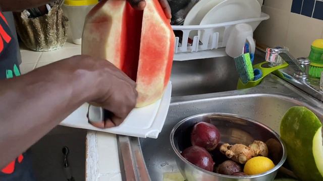 HOW TO MAKE 100 NATURAL  BEETS WATERMELON JUICE
