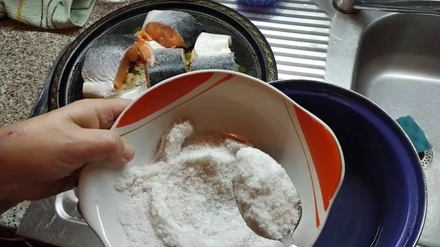 Как солить семгу. Малосольная семга. Смачна червона риба!
