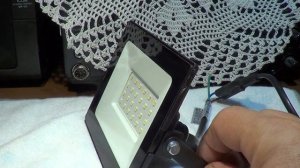 #Прожектор LED SMD.#Обзор.#Светодиодный прожектор Ultraflash LFL-3001 C02.#Landscaping - Spotlight.