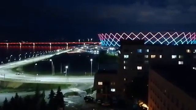 Вид из гостиницы Турист в Волгограде