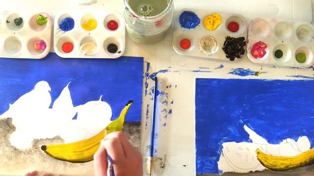 How to Paint a Still Life Painting - Frida Kahlo Fruit Still Life смотреть онлайн