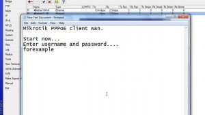 Mikrotik PPPoE client wan