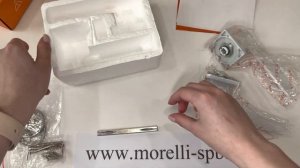 Дверные ручки Morelli "PLATEAU" MH-51-S6 W Цвет - Белый