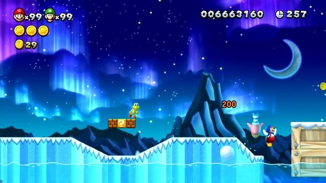 New Super Mario Bros U Deluxe Final Boss – 2 Players Walkthrough Co-Op смотреть онлайн