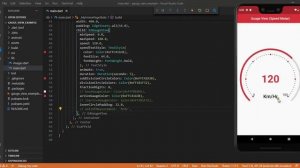 Flutter Widget | 90 | GaugeView (Speed Meter) Useful Widget in Flutter App | Speed Code