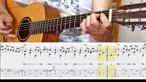 "Windy And Warm" for Fingerstyle Guitar + Tabs (Performance / Tutorial)(Version: Marcel Dadi)
