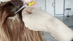 Снятие капсул, что стало с волосами