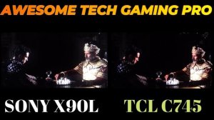 SONY X90L vs TCL C745 | SONY vs TCL 4K | Sony X90L TV Review | TCL C745 Review | TCL Full Array TV