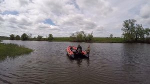 Первый запуск лодочного мотора Hidea HD 9.9 FHS и лодки Solar 420 Jet