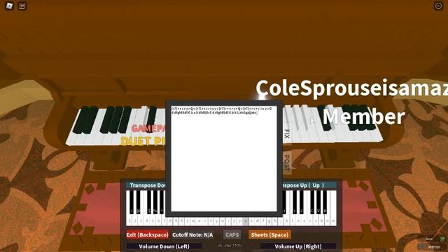 Roblox Piano - Jojo's Bizarre Adventure - Golden wind - Giorno's theme смотреть онлайн