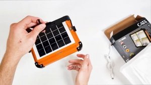 Портативный переносной прожектор с солнечной панелью CATA CT-4698 з функцией повербанк автономный