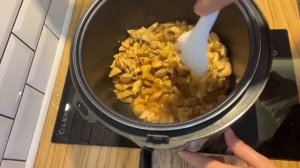 Вкуснейшие макароны с курицей в мультиварке.