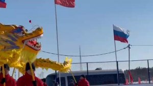 На государственной границе России и КНР прошли соревнования по хоккею