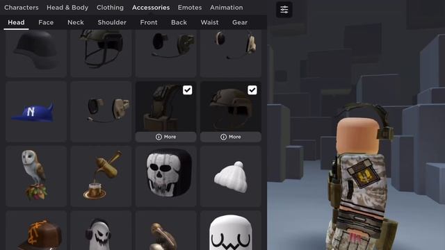 How to make a military outfit in Roblox смотреть онлайн