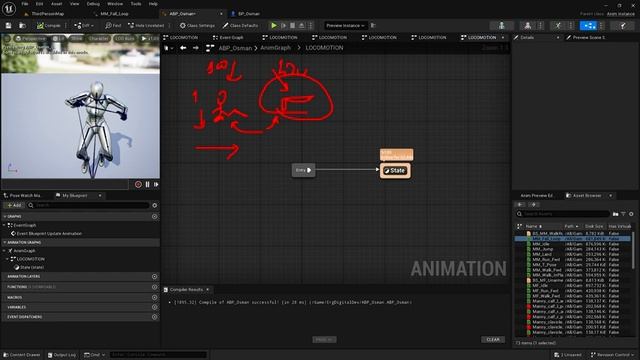 06 - Unreal Engine 5 (Orta-2) - Animasyonlara Giriş(Bölüm 6) - Animasyon Blueprintleri - 80