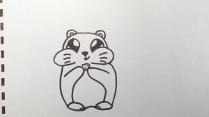 РИСУЕМ милого хомячка