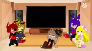 Fnaf 1 Originals (+Golden Freddy) react to Afton Family memes ⚠️ OLD AU ⚠️