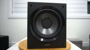 SONY Subwoofer SA-CS9 UNBOXING