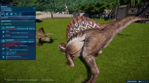 ТРИЦЕРАТОПС против ТИ РЕКСА и СПИНОЗАВРА