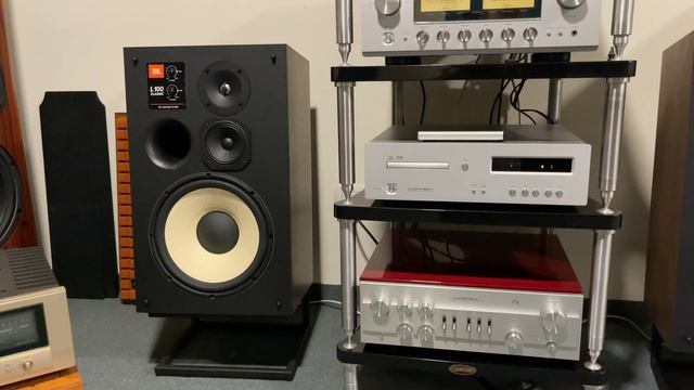 Luxman PD-151, Hana EL , Luxman L-590AXII, JBL L100 Classic смотреть онлайн