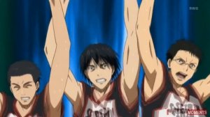 [Баскетбол Куроко] Бросок Аомине из-за щита