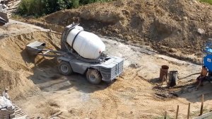 Развивающее видео для детей про бетономешалку - mirglory