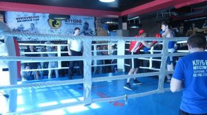3. Степанян Давид (Боец) - Цыганков Илья (Moscowboxing). Открытый ринг по боксу в Бутово 26-03-2016