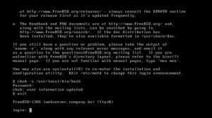 SOS - FreeBSD