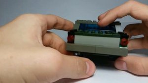 2-я версия машины с независимой подвеской из Лего
