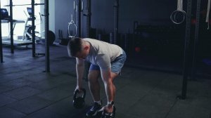 Тяга гориллы в наклоне/ Gorilla KB row