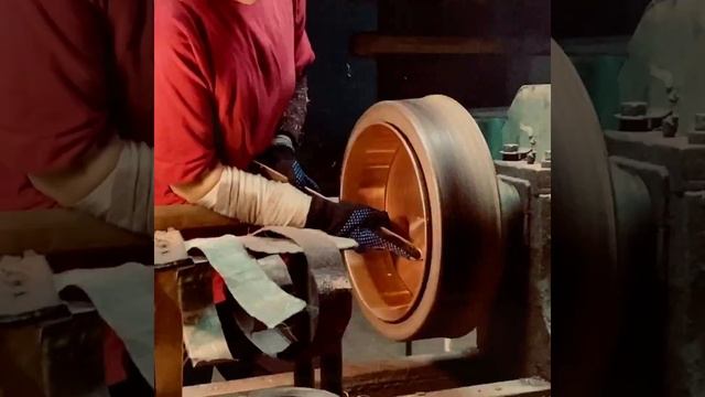 Как производят медные тазы "Кольчугинский мельхиор"
