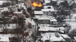 Пожар 5 углов Чернигов 19 12 2018