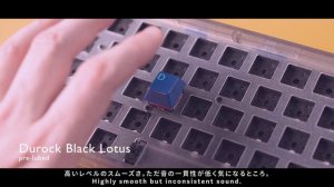 Durock Black/Blue/White Lotus - Review