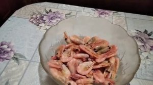 Как правильно приготовить креветки.Как варить креветки.