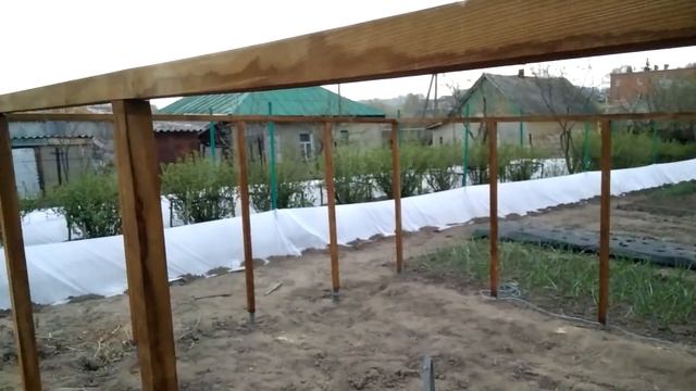 КАРКАС ТЕПЛИЦЫ УСТАНОВКА СТОЕК И СБОРКА