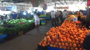 Турция Анталия пятничный рынок- район Гюзелоба Лара  ШОК ОТ ЦЕН  на продукты. I  Просто живем