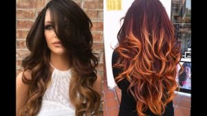 Окрашивание балаяж на темные волосы модное в 2018