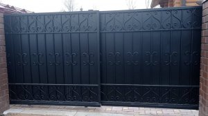 Телескопические откатные ворота с автоматикой в Кирове.