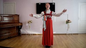 Хлебникова Агата "Цветы России" Слова В. Бутенко Музыка Е. Птичкина.