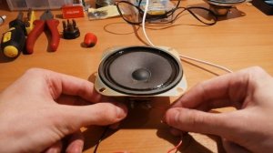 Как найти полярность динамика.