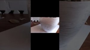 Украшаем цветочный горшок. Быстрый способ