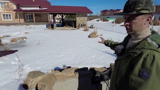 Пруд с биоплато | Зарыбляем пруд | Измеряем кислород в пруду смотреть онлайн