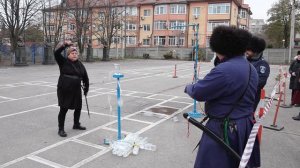 Соревнования по спортивной рубке шашкой, посвященные подвигу казаков при обороне Москвы в 1941 году.