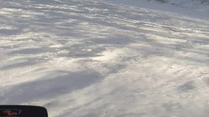 Съезд с горки на Снегокате Аргамак 2
