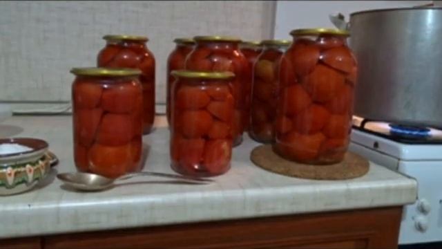 Помидоры в томате+рецепт