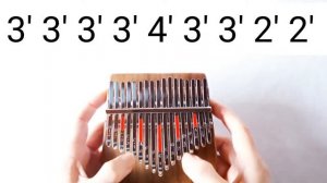 Nausicaa Requiem/Nausicaa Of The Valley Of The Wind (Easy Tabs/Tutorial/Play-Along)【Kalimba Cover】