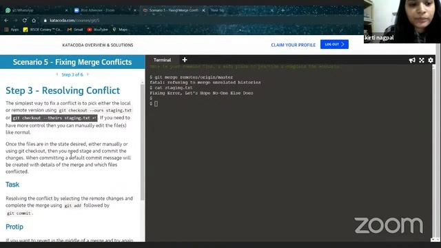 Fixing Merge Conflicts in Github смотреть онлайн