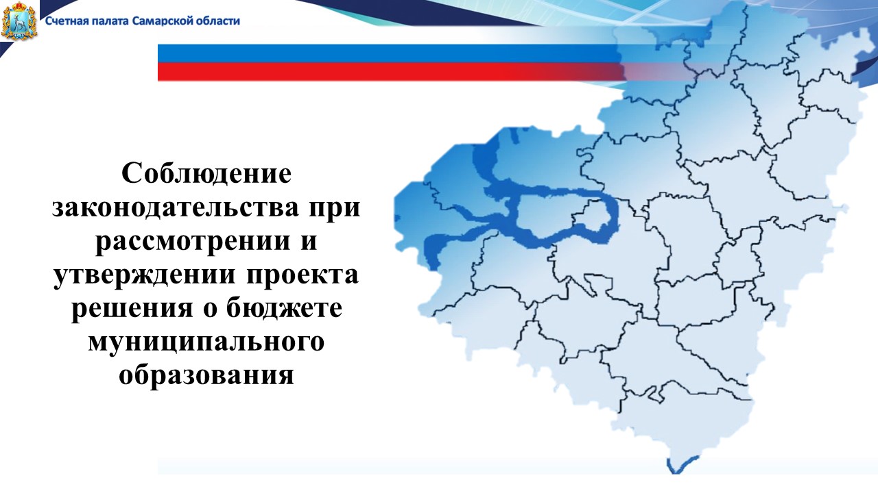Соблюдение законодательства при рассмотрении и утверждении проекта решения о бюджете мун.образования
