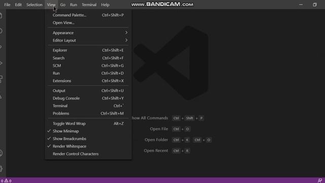 How to create new Flutter project in VS Code