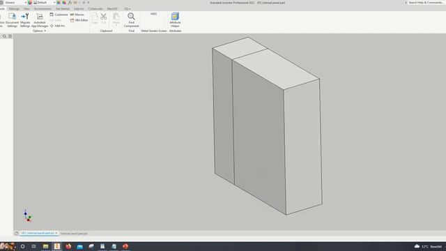 Autodesk Inventor Making splits using VBA смотреть онлайн